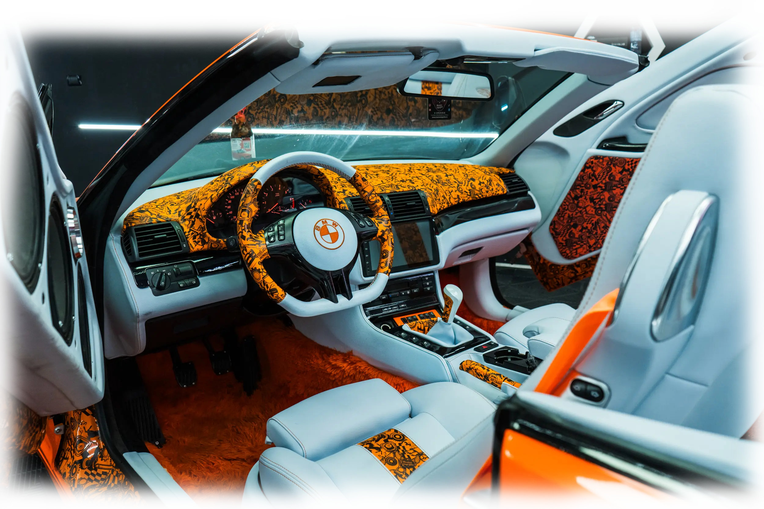 Interior premium al BMW-ului oferit în campania masinaingrijita.ro – concurs desfășurat în Bacău