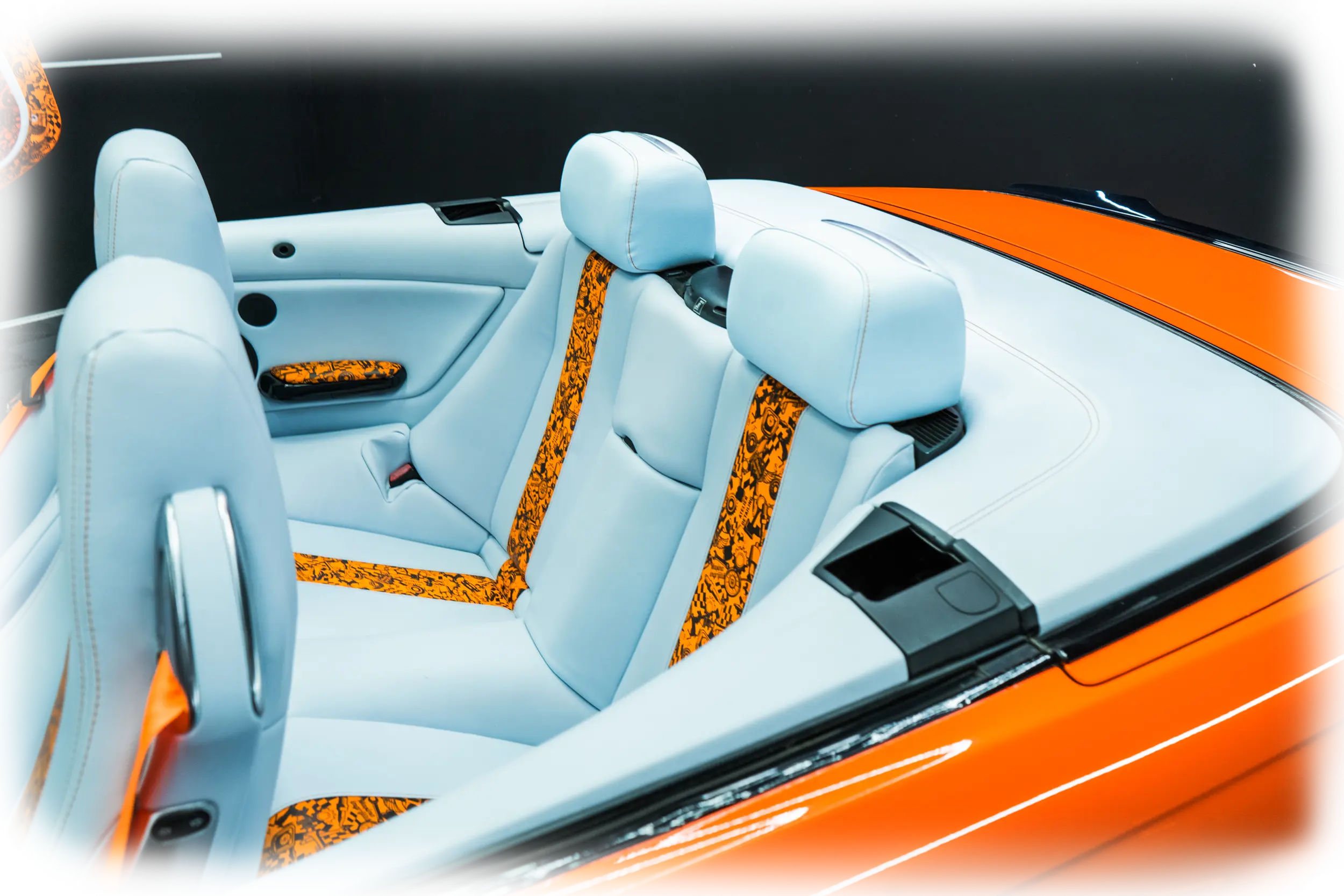 Detalii din interiorul BMW-ului premiu – concurs auto marca masinaingrijita.ro, ediția Bacău